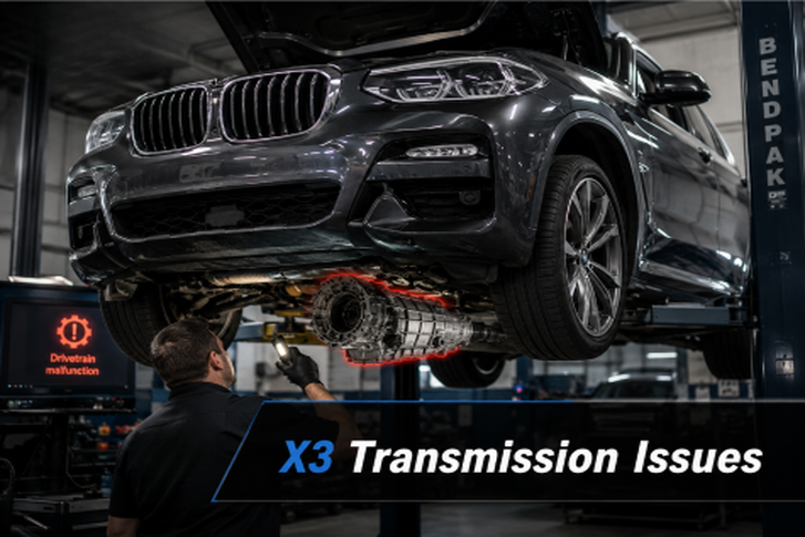 BMW X3 Transmission issues