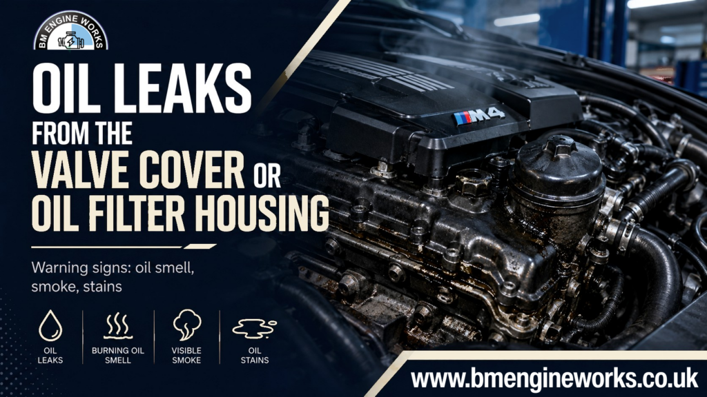BMW M4 Oil Leak from the valve