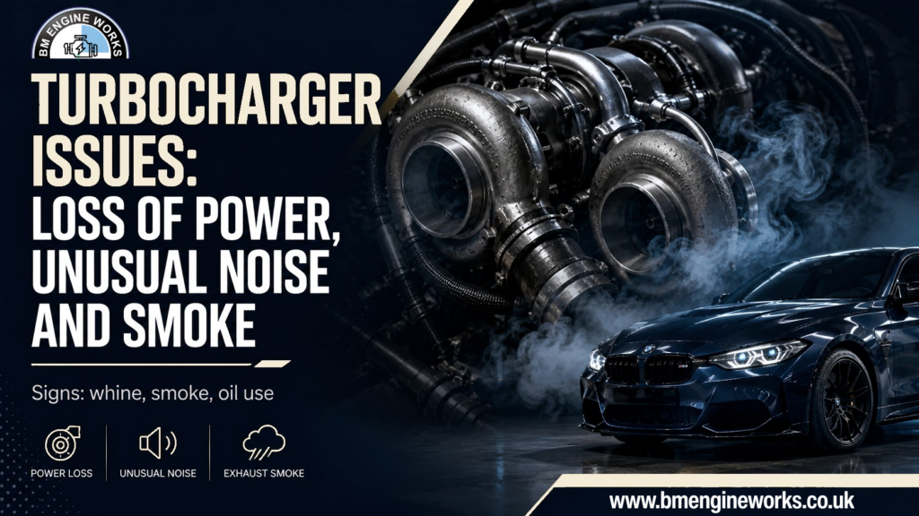 BMW M4 Turbocharger issues