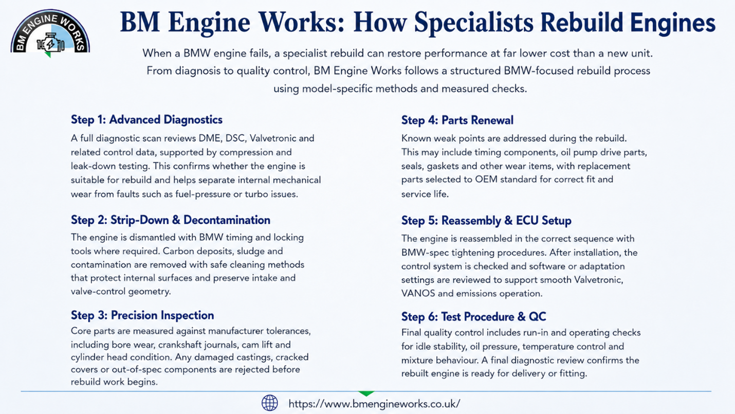 BMW Engine Replacement Specialists