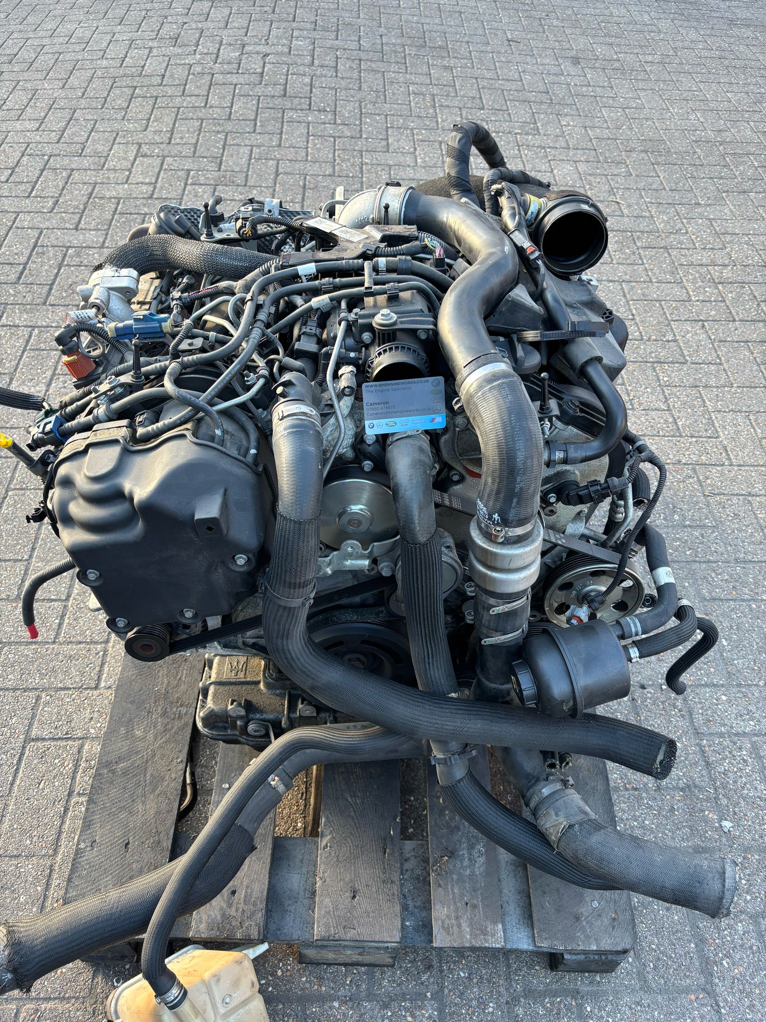 Maserati Engine ready for installation