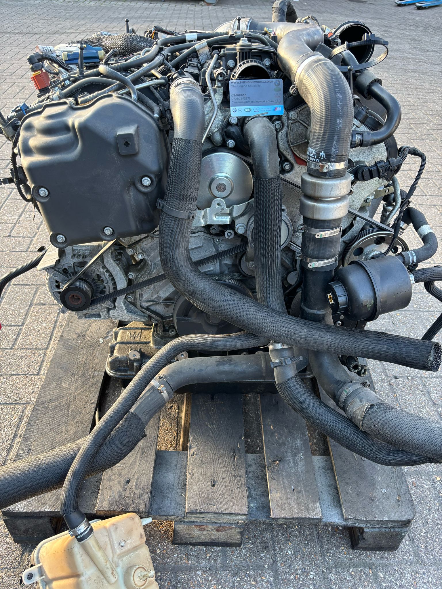 Engine ready to be reinstalled