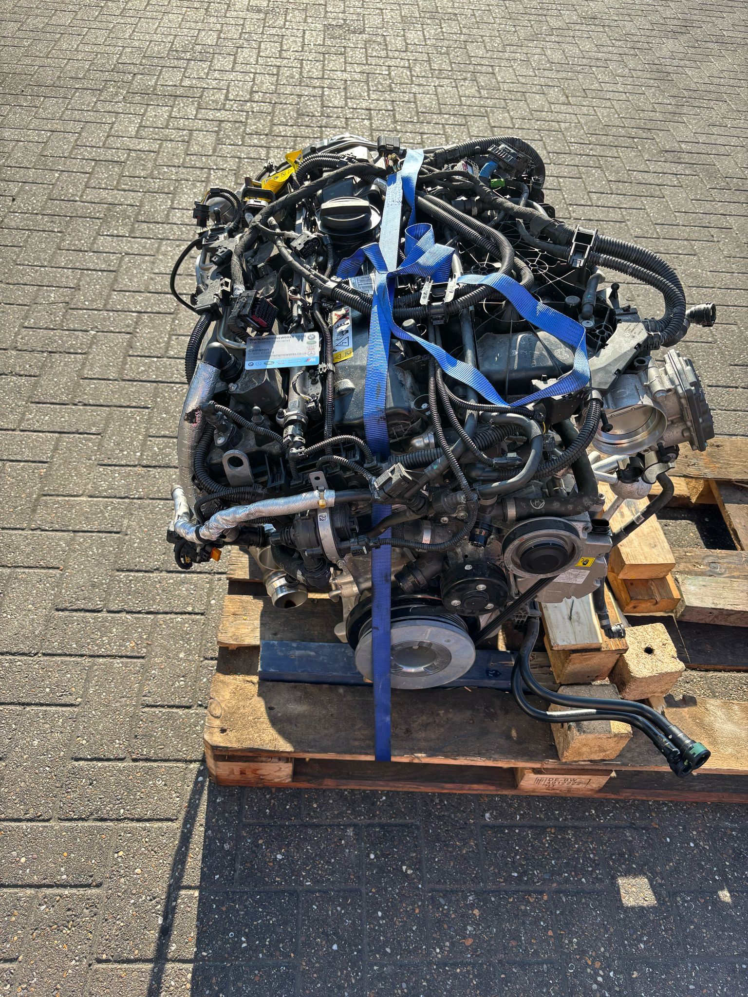 BMW Engine Tested and Ready
