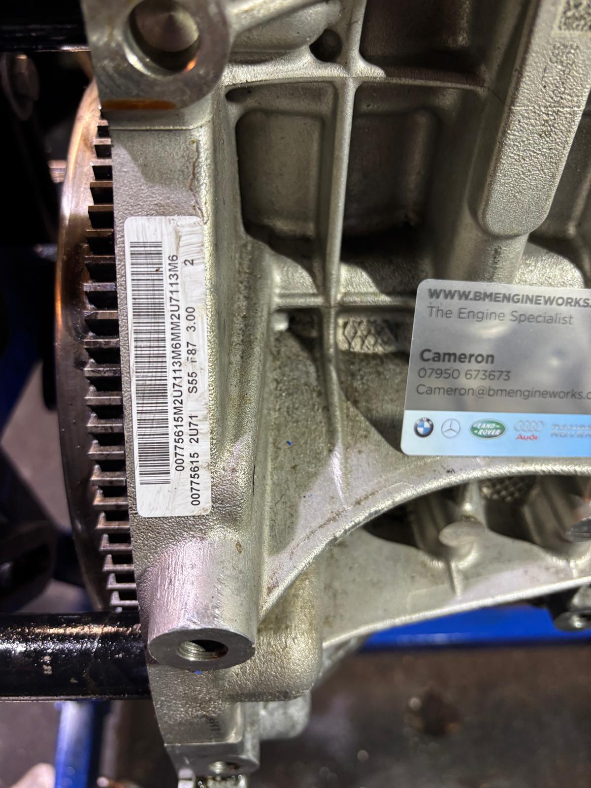 Engine block casting numbers