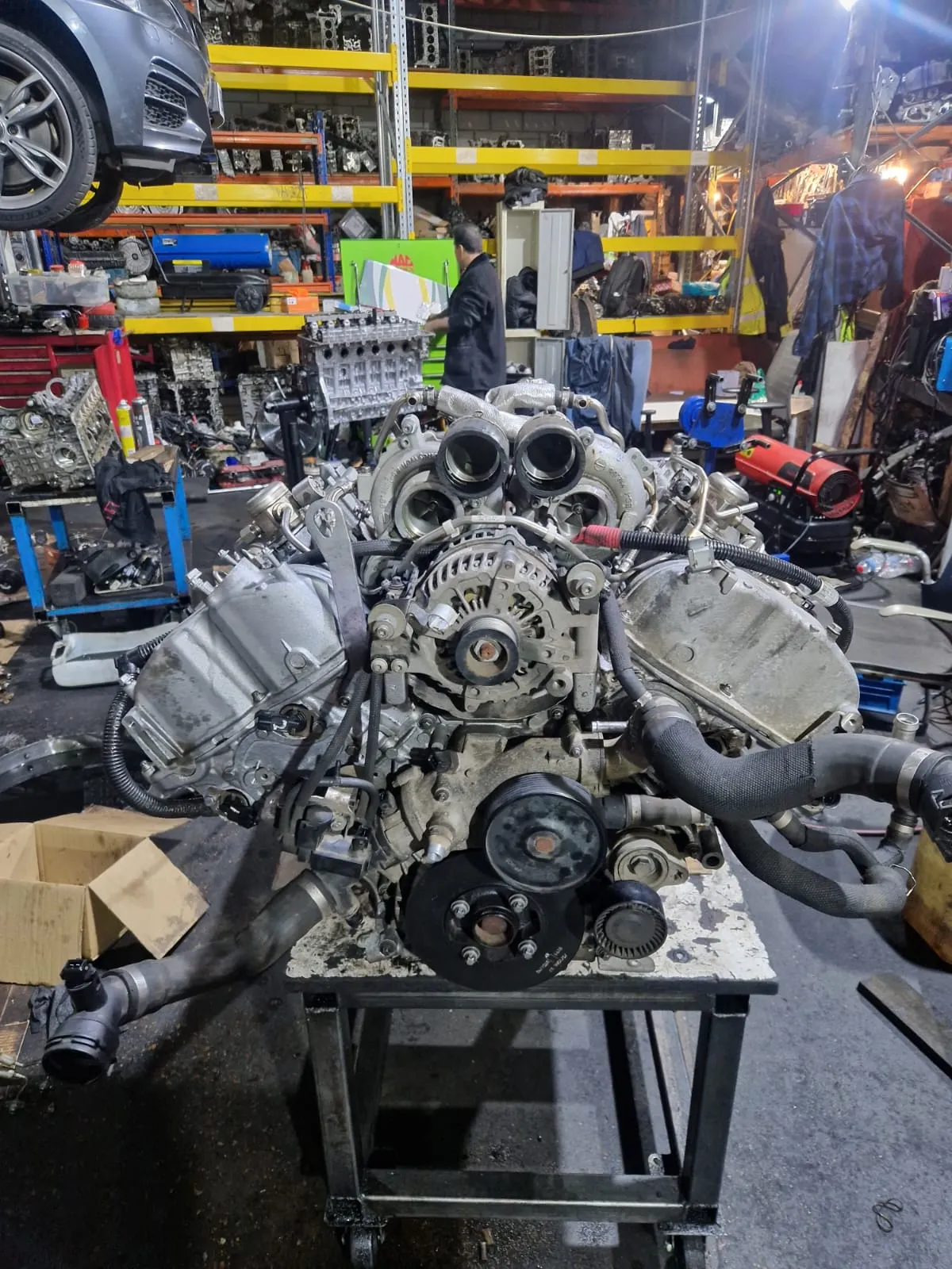 S63 front accessories view.