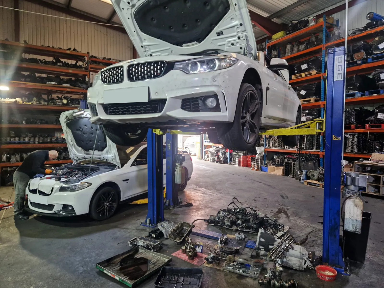 BMW specialist workshop engine service