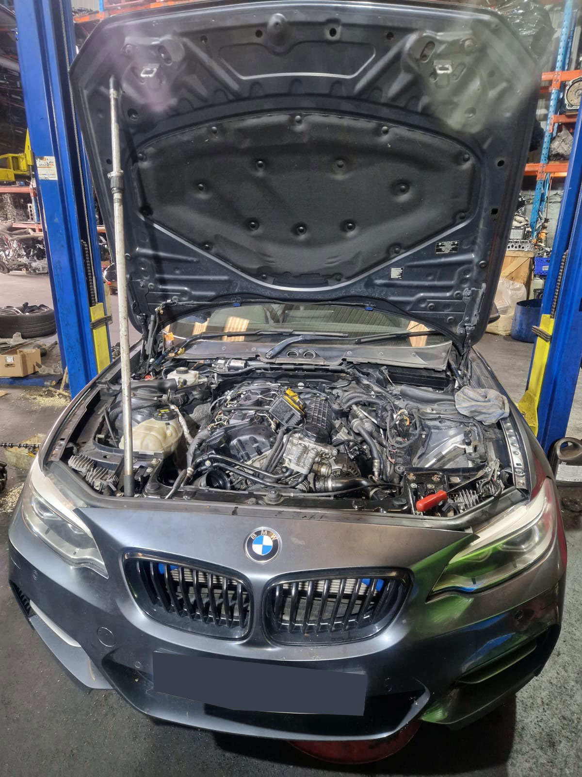 BMW Bonnet Open