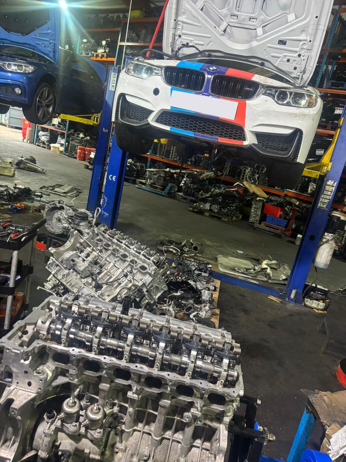 Bare Engine Blocks