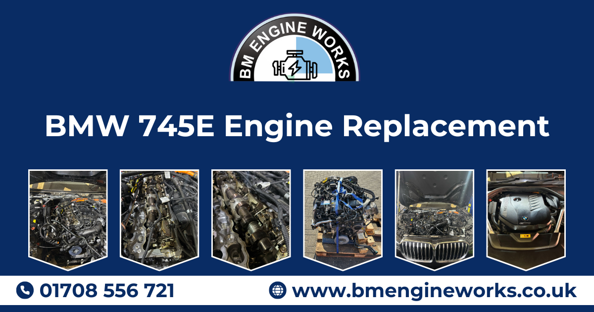 BMW 745E Engine Replacement
